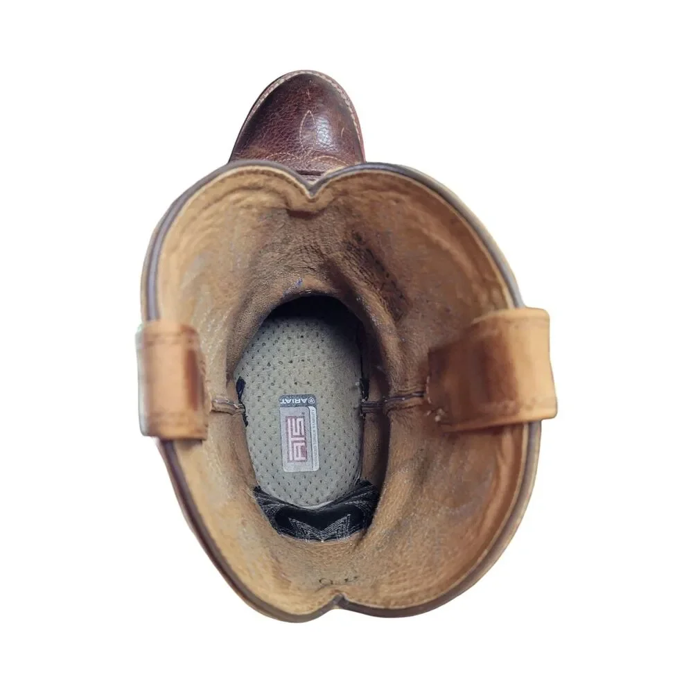 Ariat Men's Heritage Crepe Toe Cowboy Boots Size 9D